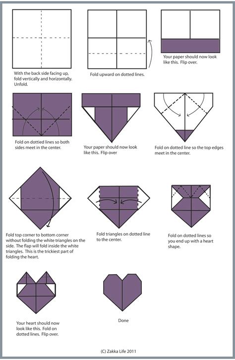 Origami Heart: Symbol of Love, Affection, and Gratitude – all about origami