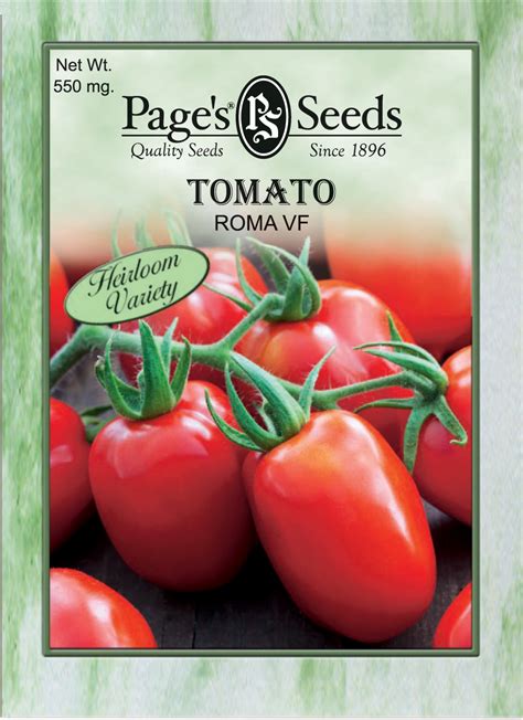 Tomato Roma VF | The Page Seed Company, Inc