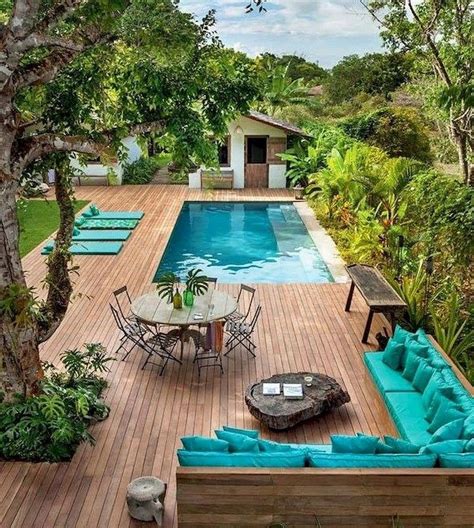 32 Awesome Small Pools Design Ideas For Beautiful Backyard Landscape - MAGZHOUSE