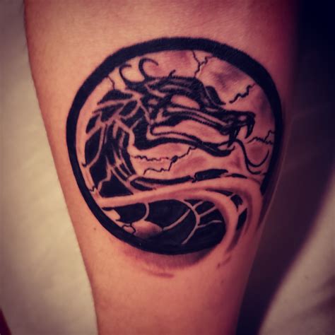 Mortal Kombat Dragon Logo Tattoo - Wiki Tattoo