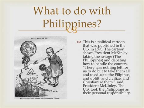 The American Colonization in the Philippines