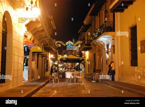 Nightlife in Old San Juan Stock Photo - Alamy