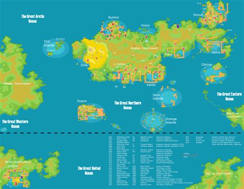 Pokemon World Map Maker - World Map Gray