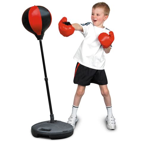 Boxing Kit Training Junior Kids Children Toys Punch Ball With Gloves ...