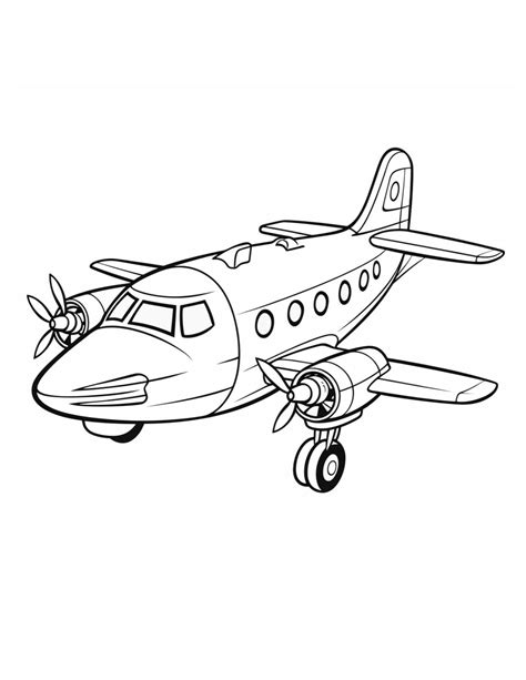 Airplane Coloring Pages - 16 Free Printable Sheets | Skip To My Lou