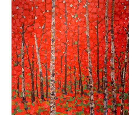 RED BIRCH TREES