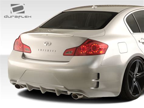 2012 Infiniti G Sedan Rear Bumper Body Kit - 2007-2013 Infiniti G Sedan G25 G35 G37 Duraflex ...