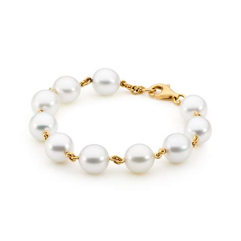 Chain Link South Sea Pearl Bracelet - Allure South Sea Pearls