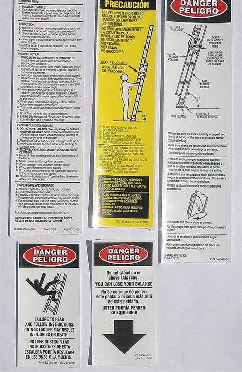 The 10 Best Ladder Safety Stickers - Home Life Collection