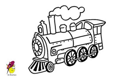 Train Cartoon Drawing at GetDrawings | Free download