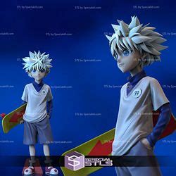 Killua with Skateboard | SpecialSTL