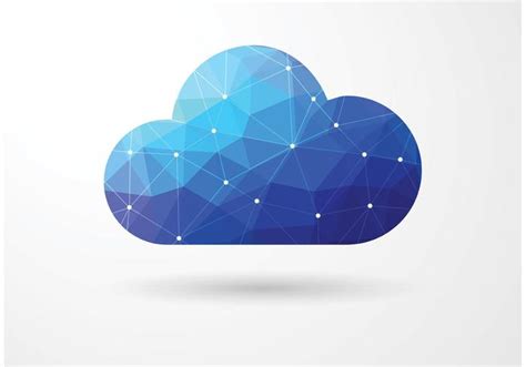 Free Vector Polygonal Cloud Computing Concept 83352 Vector Art at Vecteezy