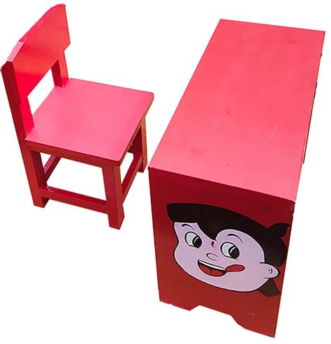 Wooden Wood Kids Study Table With Chair, School Desk at Rs 1600/piece in New Delhi