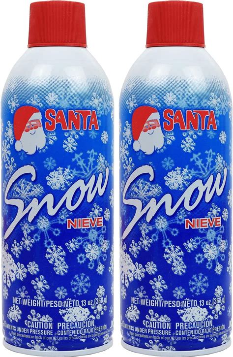 Snow Spray For Christmas Decoration - Artificial Snow Spray For Christmas Tree, 13 Oz - Fake ...