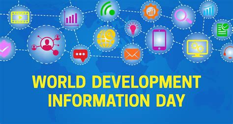 World Development Information Day Colorful Background Banner Illustration 44569580 Vector Art at ...