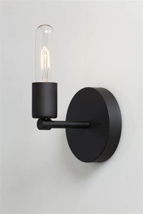 Matte Flat Black Sconce - Wall Light | Industrial Light Electric