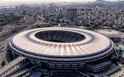 1366x768px, 720P Free download | Maracana, cityscapes, aerial view ...