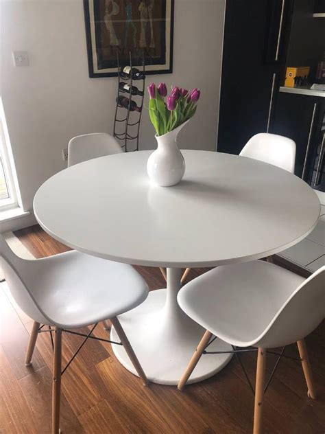 Ikea Docksta white dining table | in Greenwich, London | Gumtree