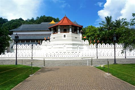 The Temple of the Sacred Tooth Relic of Lord Buddha in Kandy, Sri Lanka