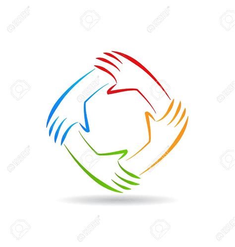 Unity Hands Clipart