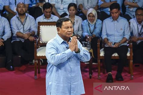 Prabowo tak terbebani saat debat capres? Ini kata Pakar Gestur - ANTARA News