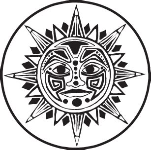 Aztec Sun | JediGems - ClipArt Best | Sun tattoo designs, Inca tattoo ...