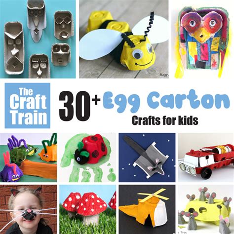 egg carton crafts for kids | The Craft Train