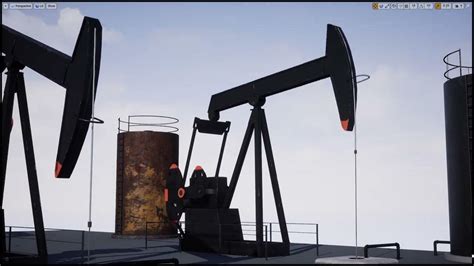 Unreal Engine 4. Pumpjack animation example. - YouTube