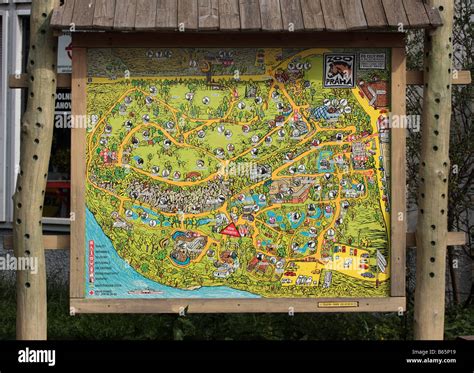 A map of Prague Zoo, Czech Republic Stock Photo - Alamy