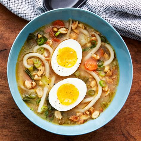 Recipe: Udon Noodle Soup with Miso & Soft-Boiled Eggs - Blue Apron