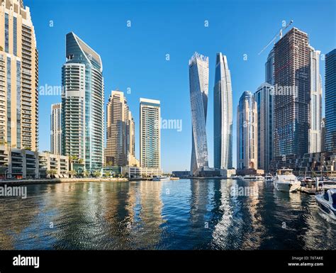 The Skyline of Dubai City Stock Photo - Alamy