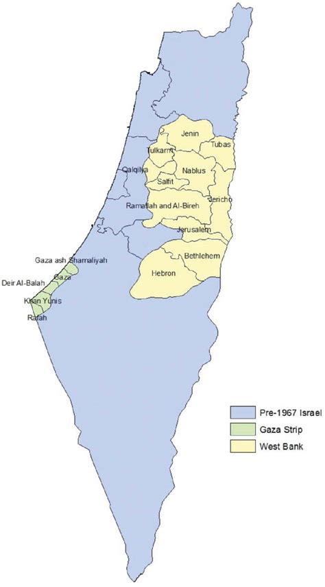 Map Of Palestine 1948