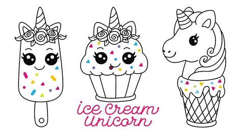 Mewarnai Gambar Squishy Unicorn - IMAGESEE