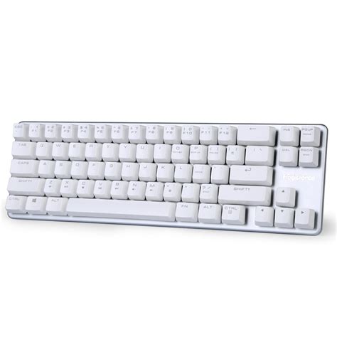 Buy Qisan Mechanical Keyboard Gaming Keyboard Brown Switch 68-Keys Mini ...