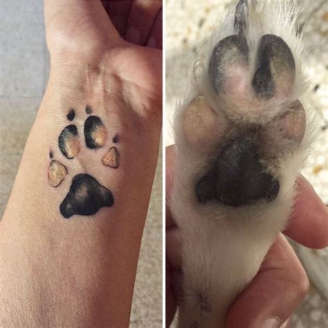 Dog Paw Prints Make The Most Pawesome Tattoos Ever, And Here’s The Proof (66 Pics) | Bored Panda