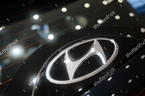 Logo South Korean Automaker Hyundai Seen Editorial Stock Photo - Stock Image | Shutterstock