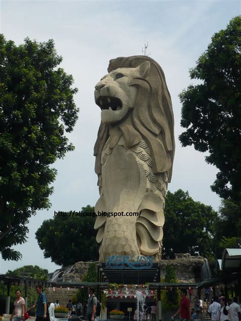 Alicesg-Singaporemyhome: Sentosa - Merlion