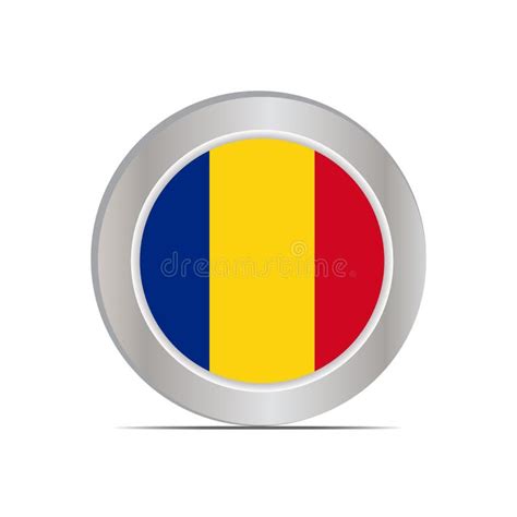 The National Flag of Romania is Isolated in Official Colors Stock Vector - Illustration of ...