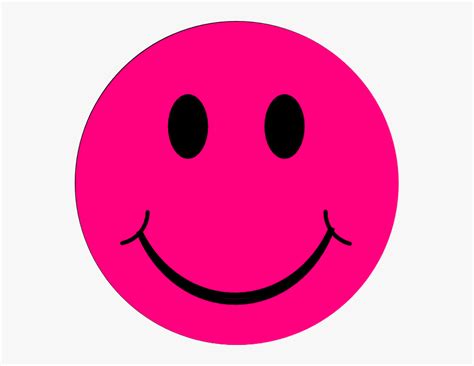 Pink Smiley Face Png , Free Transparent Clipart - ClipartKey