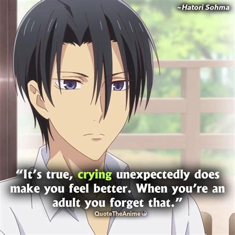 5+ Powerful Fruits Basket Quotes (Images) | QTA | Fruits basket quotes, Fruits basket anime ...