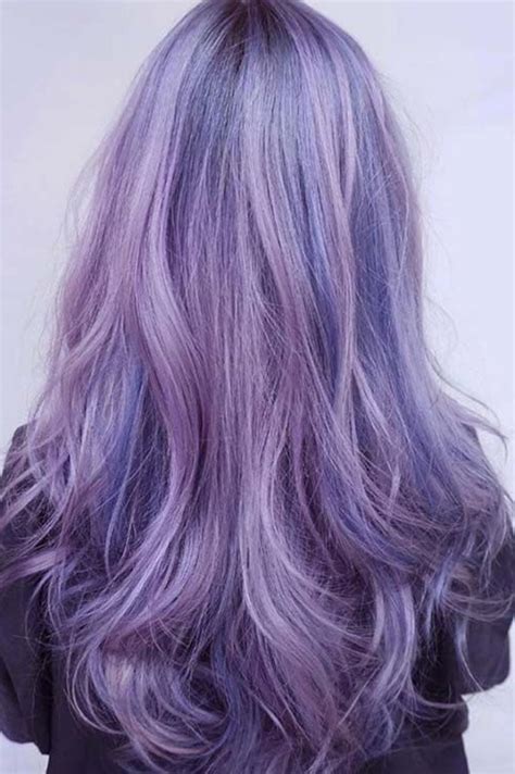 Lavender Hair Tips Blonde