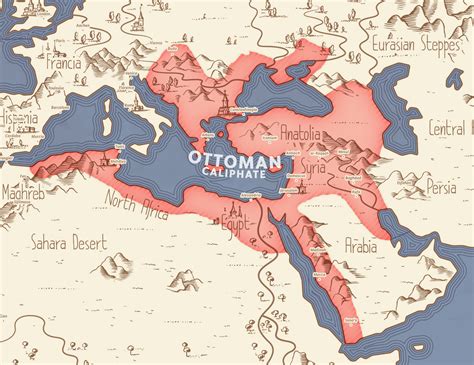 Ottoman Empire at its peak in 1683. : MapPorn