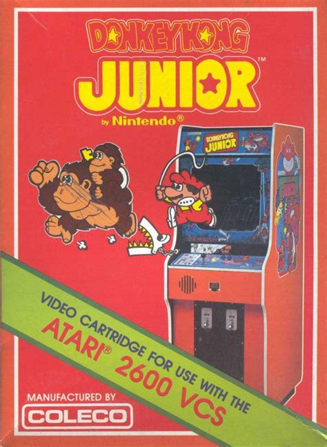 AtariAge - Atari 2600 Boxes - Donkey Kong Junior (Coleco)