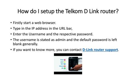 PPT - Setup Configuration And Connection Guide For D Link Router ...