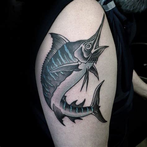 60 Marlin Tattoo Designs for Men