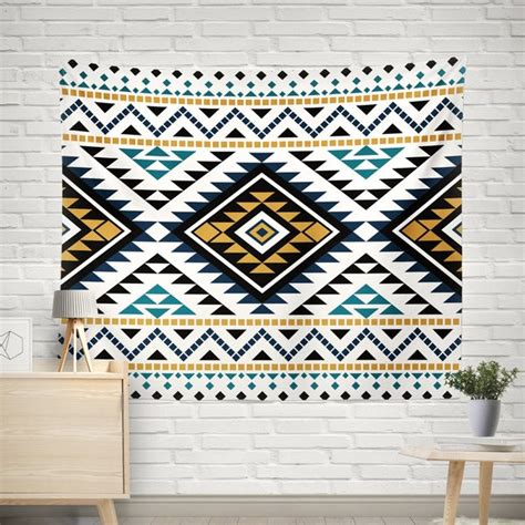 Geometric Tapestry - Etsy