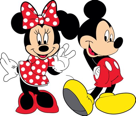 Mickey and Minnie Logo PNG Vector (EPS) Free Download