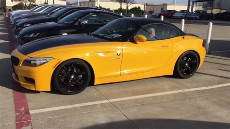 2013 BMW Z4 / Citrus Yellow Package - YouTube