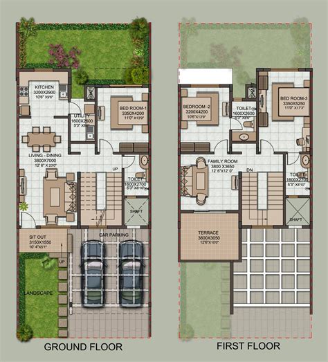 Row House Designs Plans - House Decor Concept Ideas