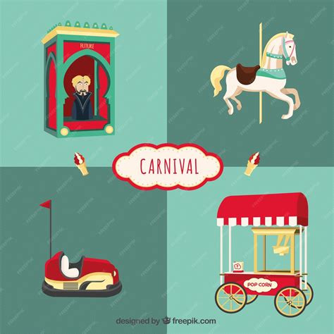 Free Vector | Carnival elements